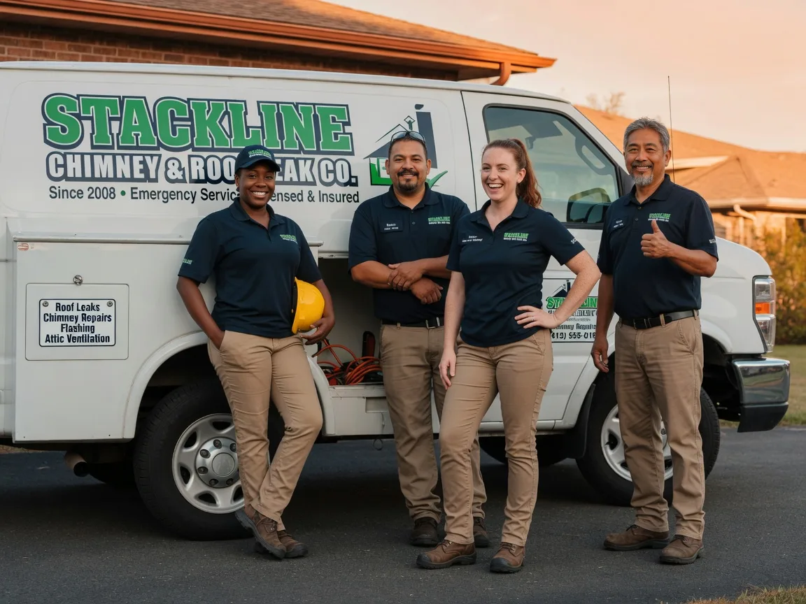 Chimney flashing repair company in Clarkton, NC